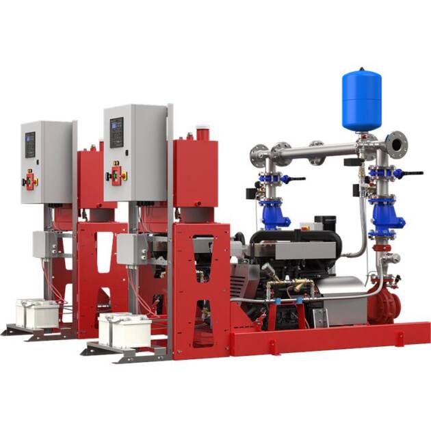 Grupuri de pompare anti-incendiu